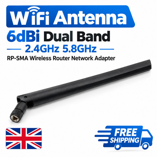 Wifi antenna 6dbi - 6dbi, dual