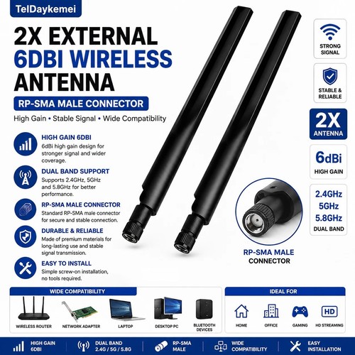 External 6dbi wireless - external,