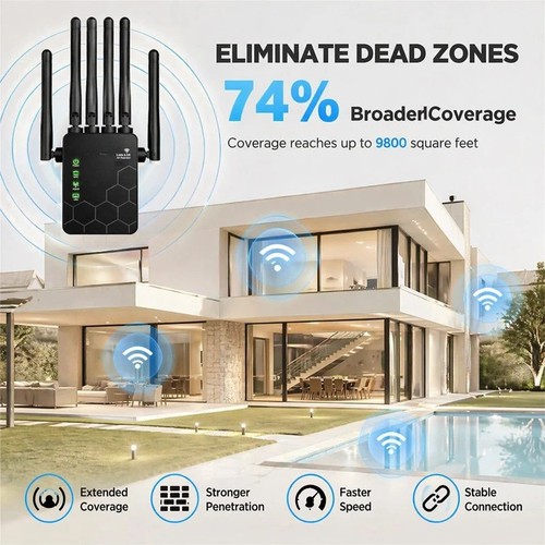 1200m wifi signal booster - 5g,