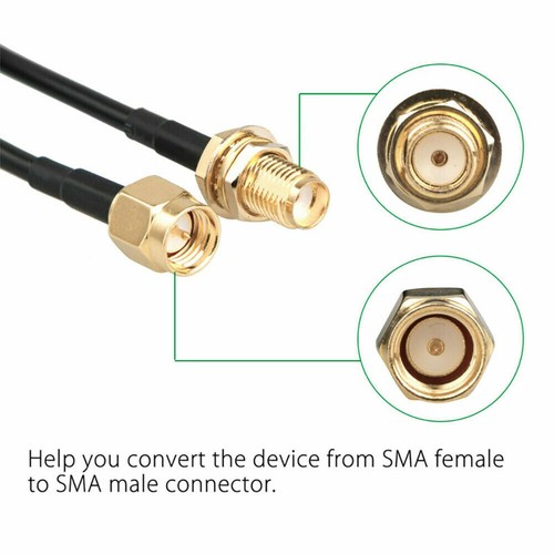 Sma male to female - 1m,