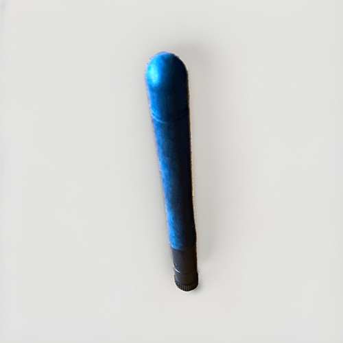 Black antenna stubby screw - black,