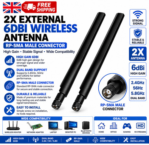External 6dbi wireless - external,