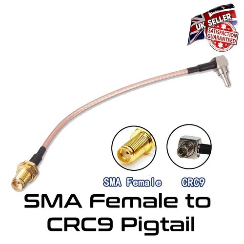 Sma female crc9 pigtail - female,