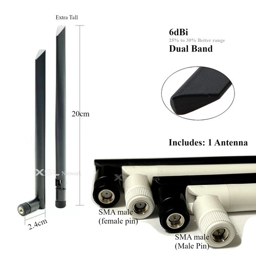 20cm 6dbi dual - 6dbi,